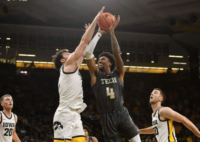 Georgia Tech forward Ja'von Franklin